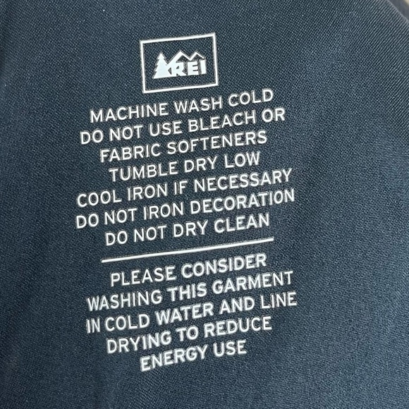 REI Medium Black Sariska Pant Yoga Utility Bottoms Pants Outdoor Workout Hiking - Picture 4 of 5